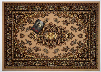 Spoltex, Kusový koberec Samira New Beige 12001-050, 160x225, béžová, chodba / predsieň