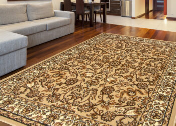 Spoltex, Kusový koberec Samira New Beige 12002-050, 80x150, béžová, chodba / predsieň
