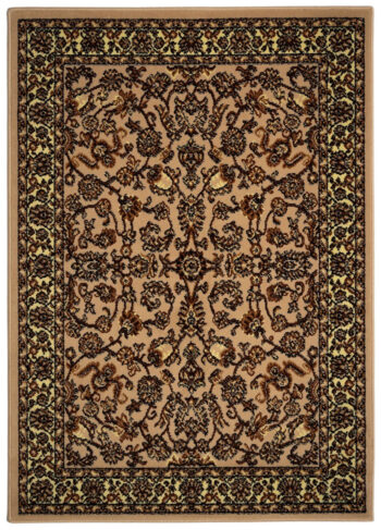 Spoltex, Kusový koberec Samira New Beige 12002-050, 80x150, béžová, chodba / predsieň