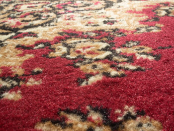 Spoltex, Kusový koberec Samira New Red 12001-011, 60x110, červená, chodba / predsieň