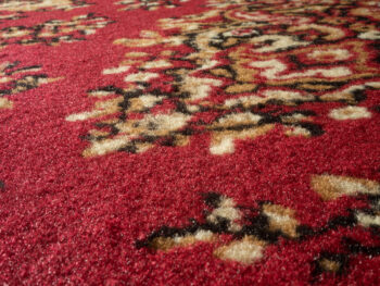 Spoltex, Kusový koberec Samira New Red 12001-011, 60x110, červená, chodba / predsieň