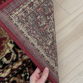 Spoltex, Kusový koberec Samira New Red 12001-011, 60x110, červená, chodba / predsieň