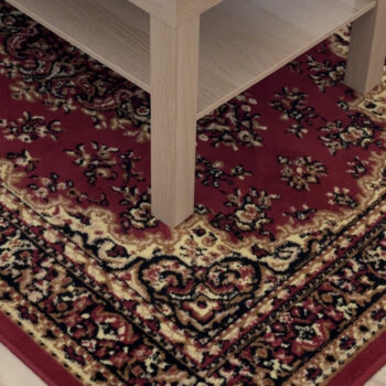 Spoltex, Kusový koberec Samira New Red 12001-011, 80x150, červená, chodba / predsieň