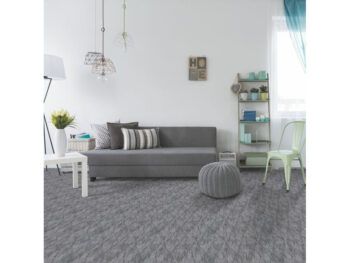 Spoltex, Metrážny koberec Leon 36744 Tm. Sivý, na mieru, šíře 3m,4m, šedá, filc, obývacia izba