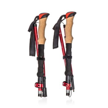 Sportwell Skladacie trekingové palice Flip lock, 135 cm