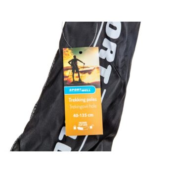 Sportwell Skladacie trekingové palice Flip lock, 135 cm