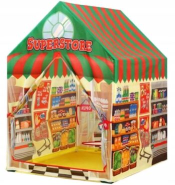 Stan na hranie s dizajnom supermarketu