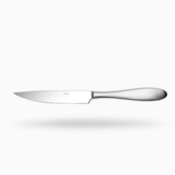 matný Steakový nôž Turin z rady Master Chef je vysoko kvalitný sortiment, ktorý bol vyvinutý pre náročných zákazníkov. Minimalistické čisté línie sa hodia do každého typu interiéru. V tejto kolekcii môžete nájsť aj príslušnú vidličku.
