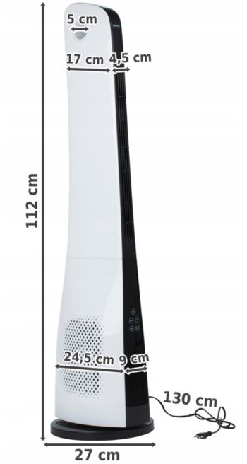 Stĺpový podlahový ventilátor MalTec WK300WT