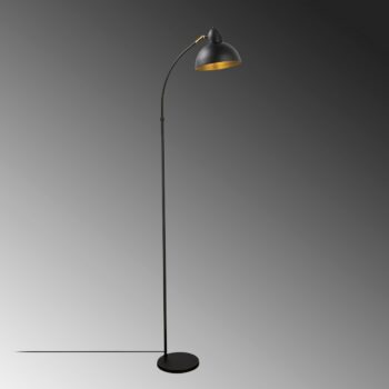Stojacia lampa Varzan - 10855, čierna