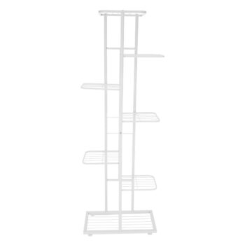Stojan na kvety Bamir 2, biela, 43 x 22 x 126 cm