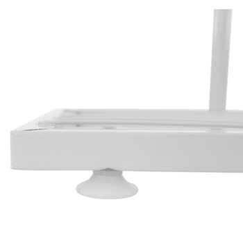 Stojan na kvety Bamir 2, biela, 43 x 22 x 126 cm