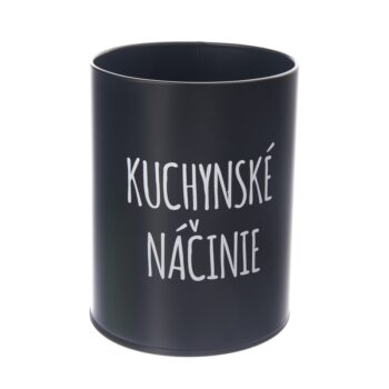 Stojan plech Kuchynské náčinie BLACK SK