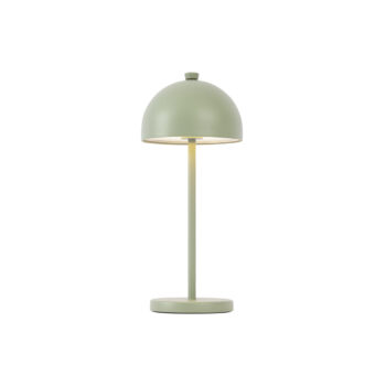 Stolná lampa zelená vrátane LED IP54 nabíjateľná s nabíjacou stanicou - Squirrel