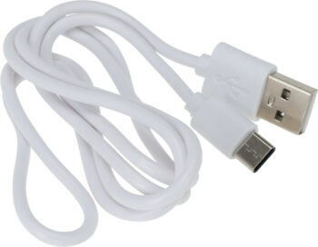 Stolná vonkajšia prenosná LED lampa Boise, biela, USB, 15 x 17 cm, plast