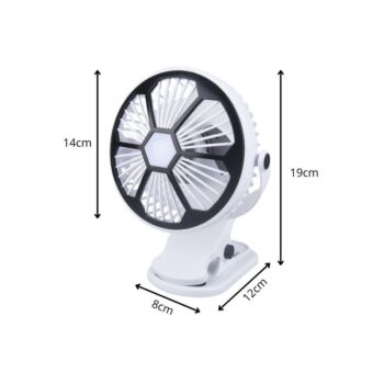 Stolný ventilátor s klipom