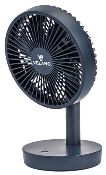 Stolový ventilátor Velano VELWEBS0018 nabíjanie cez USB-C
