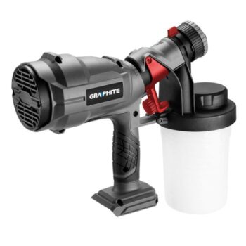 Striekacia pištoľ HVLP Energy + 18V, Li-Ion, bez batérie 58GE103 GRAPHITE