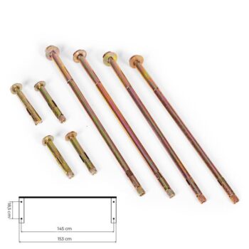 Strieška nad dvere 120 x 100 cm - polykarbonát