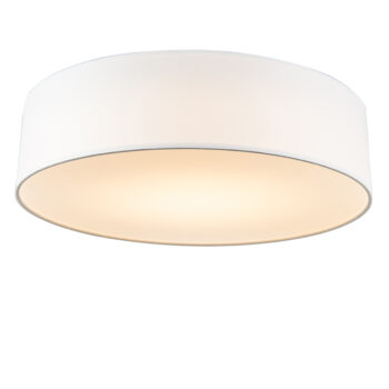 Stropné svietidlo biele 40 cm vrátane LED - Drum LED