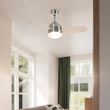 Stropný ventilátor oceľový 96 cm s diaľkovým ovládaním - Rotar