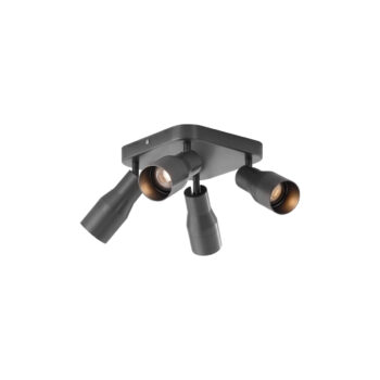 Štvorbodové stropné bodové svietidlo GU10 50 mm štvorcové - Stanley