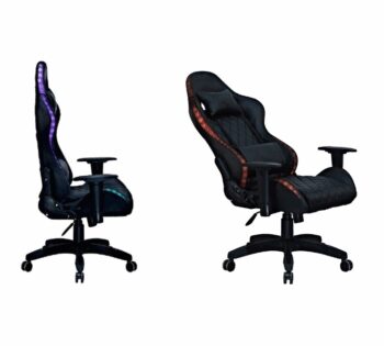 Štýlové ergonomické herné kreslo s LED osvetlením