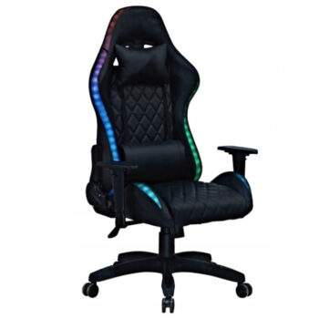 Štýlové ergonomické herné kreslo s LED osvetlením