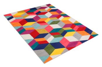 Štýlový koberec s geometrickým vzorom Salsa Šírka: 80 cm | Dĺžka: 150 cm
