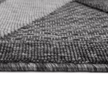 Štýlový sivý koberec s 3D efektom CANSAS Šírka: 160 cm | Dĺžka: 230 cm