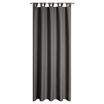 Štýlový záves do altánku  v šedej farbe Šírka: 155 cm | Dĺžka: 240 cm
