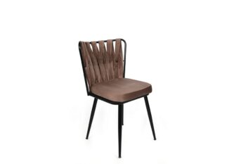 Súprava jedálenských stoličiek Kusakli Light Brown, 4 ks, 4 ks