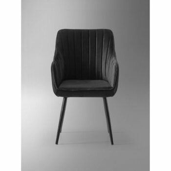 Súprava jedálenských stoličiek Nova Black, 2 ks