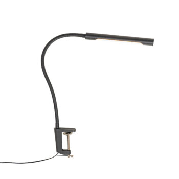 Svorová stolová lampa čierna vrátane LED s dotykovým stmievačom - Lionard