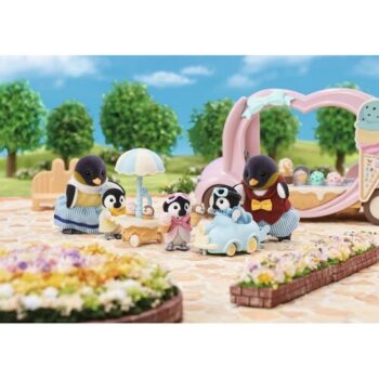 Sylvanian Families Baby tučniaky dvojčatá s autíčkom