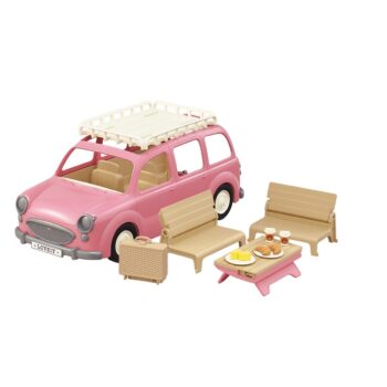 Sylvanian family 5535 Rodinné auto ružové Van