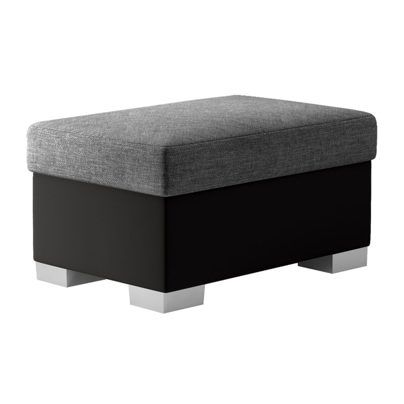 NABBI T4 taburetka sivá (Sawana 05) / čierna (Soft 11) Taburetka T4 sa vyznačuje svojou funkčnosťou a modernosťou. Stabilná konštrukcia taburetky je čalúnená kvalitnou a odolnou ekokožou vo farbe čierna (Soft 11) a pohodlné sedadlo je v prevedení sivá (Sawana 05) čalúnené kvalitnou látkou. Elegantný dizajn umožňuje jej umiestnenie do moderného…