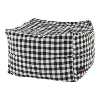 Krásna a praktická taburetka KRETON sa vďaka svojmu dizajnu hodí ako do modernej tak klasickej domácnosti. Rozmery taburetky sú (ŠxHxV): 60x60x40 cm. Čalúnená je látkou vo farbách bielej a čiernej. Vyplnená je EPS (polystyrénové guľôčky) s objemom výplne 170 L. Výplň je zdravotne nezávadná. Je…