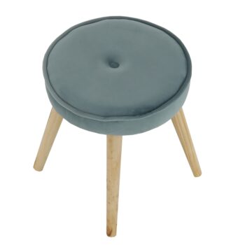 Moderný a minimalistický dizajn taburetky MERLE dokonale zapasuje do každej domácnosti. Rozmery taburetky sú (ŠxHxV): 37x37x38 cm. O komfort pri sedení sa stará kvalitná látka Velvet. Jej farebné prevedenie je v jemnej sivomodrej, ktorá sa dobre kombinuje k zvyšnému nábytku. Stabilné a pevné nohy…