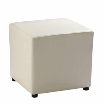 Elegantná taburetka NIKI NEW je nenápadným a ľahko-kombinovateľným nábytkom do Vašej domácnosti. Rozmery taburetky sú (ŠxHxV): 36x36x36 cm a nosnosť je do 100 kg. Celá taburetka je odetá do príjemnej ekokože v univerzálnej bielej farbe. Použite ho na sedenie alebo na vyloženie nôh po únavnom dni.…