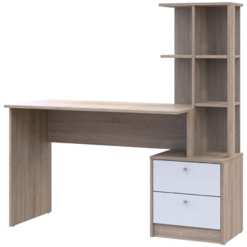 Štýlový dizajn a moderný vzhľad písacieho stola s regálom TALENT T7 P bude skvelým nie len funkčným, ale aj dizajnovým prvkom nejednej študentskej izby či pracovne. Jeho pevnosť a stabilitu zaručuje kvalitný materiál, z ktorého je vyrobený a farebné prevedenie dub sonoma v kombinácii…