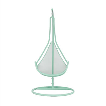 KONDELA Talise závesné hojdacie kreslo neo mint / zelená – Obrázok 2