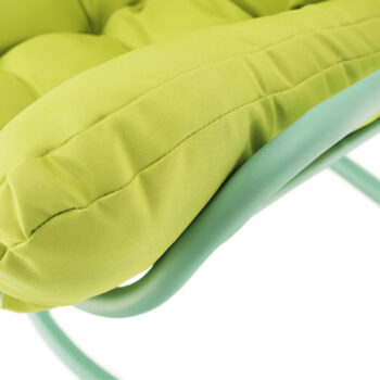 KONDELA Talise závesné hojdacie kreslo neo mint / zelená – Obrázok 8