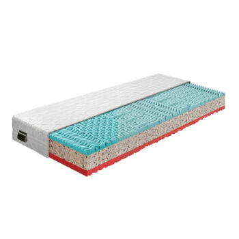KONDELA Tamia obojstranný penový matrac (2 ks) 80x200 cm biela – Obrázok 2