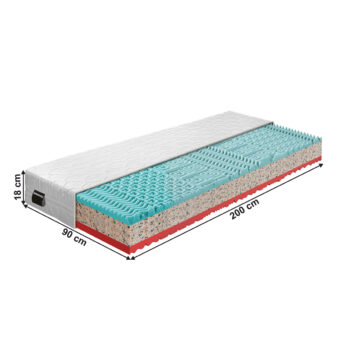 Objavte komfort a kvalitu s obojstranným penovým matracom Tamia, ktorý je ideálnym riešením pre váš spánok. Tento set obsahuje dva matrace s rozmermi 90x200 cm, ktoré sú navrhnuté tak, aby poskytovali optimálnu podporu a pohodlie počas celej noci.