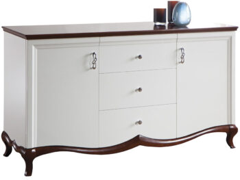 Rustikálnu jedáleň s osvetlením MILANO možno zakúpiť ako zostavu, ktorá pozostáva z: jedálenský stôl (160-250x90x77,5 cm), 4x jedálenská stolička (47x45x96 cm), komoda (163,4x45,7x90,2 cm) a zrkadlo (85x2,5x120 cm). Systém Milano je rustikálna sektorová zostava, ktorú možno použiť na zariadenie…