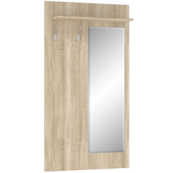 Elegantný vešiakový panel so zrkadlom TAVIR H sa bude nádherne vynímať vo Vašej domácnosti a vytvorí útulnú atmosféru vďaka svojmu krásnemu prevedeniu dub sonoma. Vešiak má okrem zrkadla, ktoré ocení nejedna dáma pri odchode z domu aj háčiky na zavesenie odevov a tiež praktickú policu v jeho…