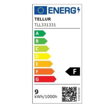 TELLUR WiFi Smart žárovka E27 9 W teplá bílá / stmívač TLL331331
