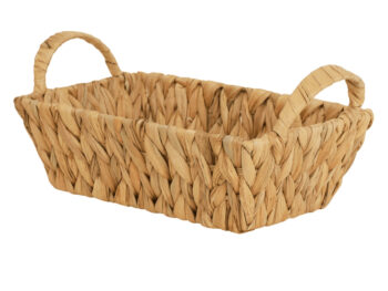 Pletený kôš Telor s rozmermi 32,5x17,5 cm v elegantnej hnedej farbe je ideálnym doplnkom pre váš interiér. Tento moderný a štýlový kôš je vyrobený z kvalitnej morskej trávy, čo mu dodáva prirodzený a ekologický vzhľad. Jeho svetlá hnedá farba sa ľahko kombinuje s rôznymi…