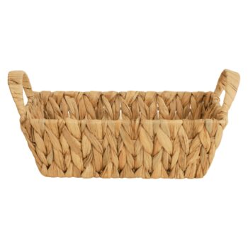 Pletený kôš Telor s rozmermi 32,5x17,5 cm v elegantnej hnedej farbe je ideálnym doplnkom pre váš interiér. Tento moderný a štýlový kôš je vyrobený z kvalitnej morskej trávy, čo mu dodáva prirodzený a ekologický vzhľad. Jeho svetlá hnedá farba sa ľahko kombinuje s rôznymi…
